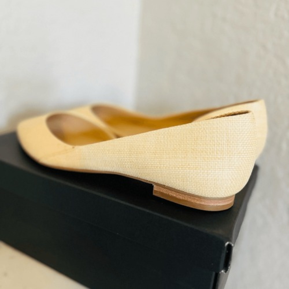 Marc Fisher LTD Women's Sunny Ballet Flat, Slip On, Chic Light Natural, 8.5, NWT - Picture 6 of 16